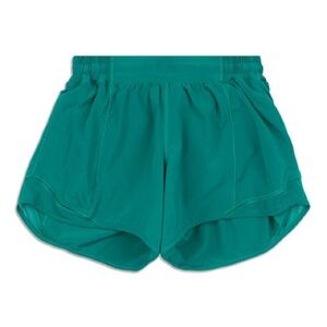 Lululemon Hotty Hot shorts, emerald green, size 4, 4 in inseam